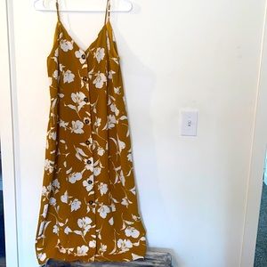 Everly button up dress